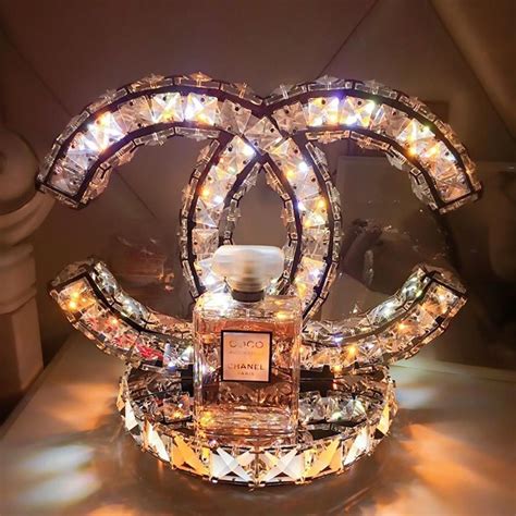 lampe chanel|chanel inspired home decor.